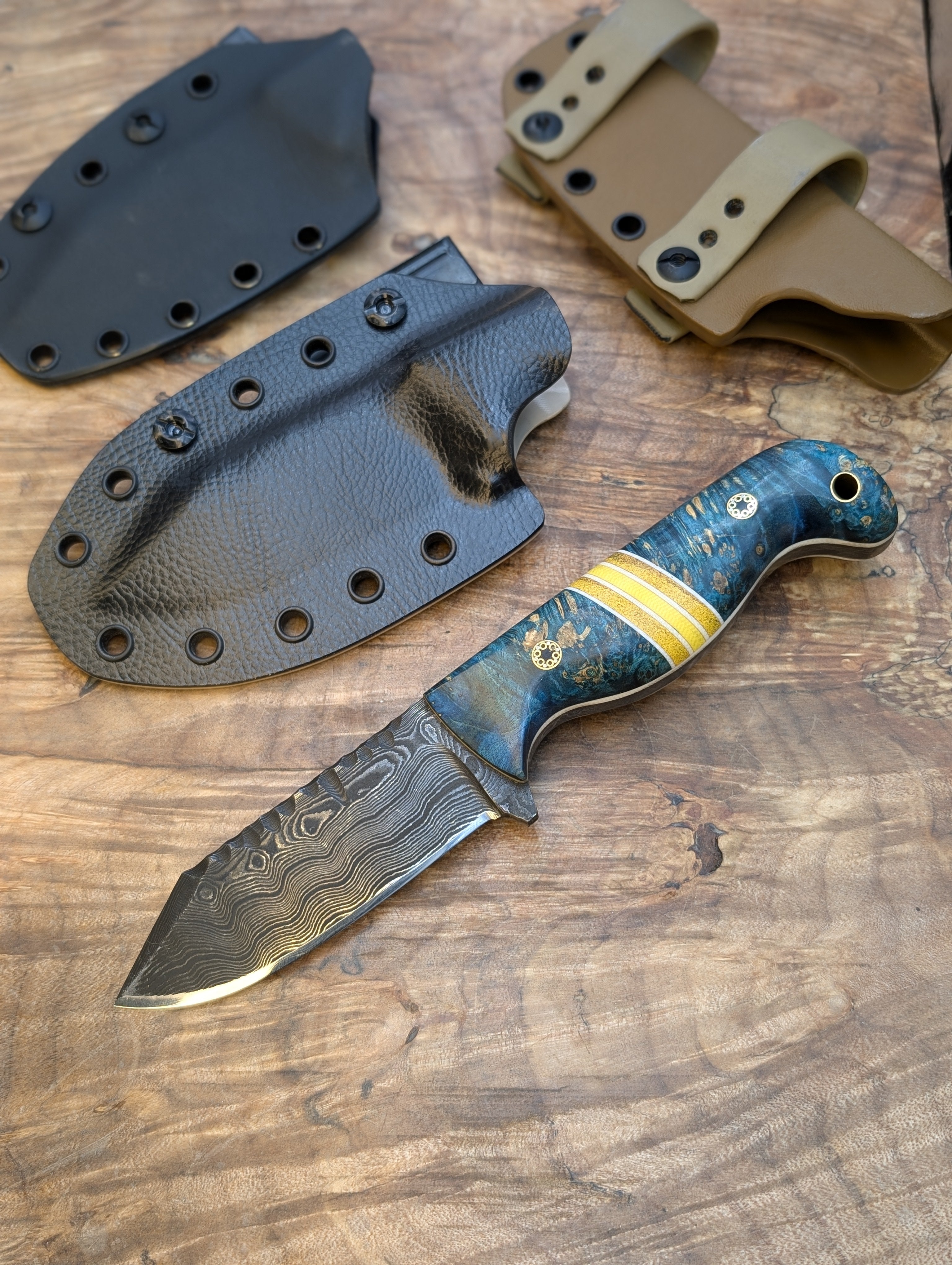 Damascus Custom EDC TUFF