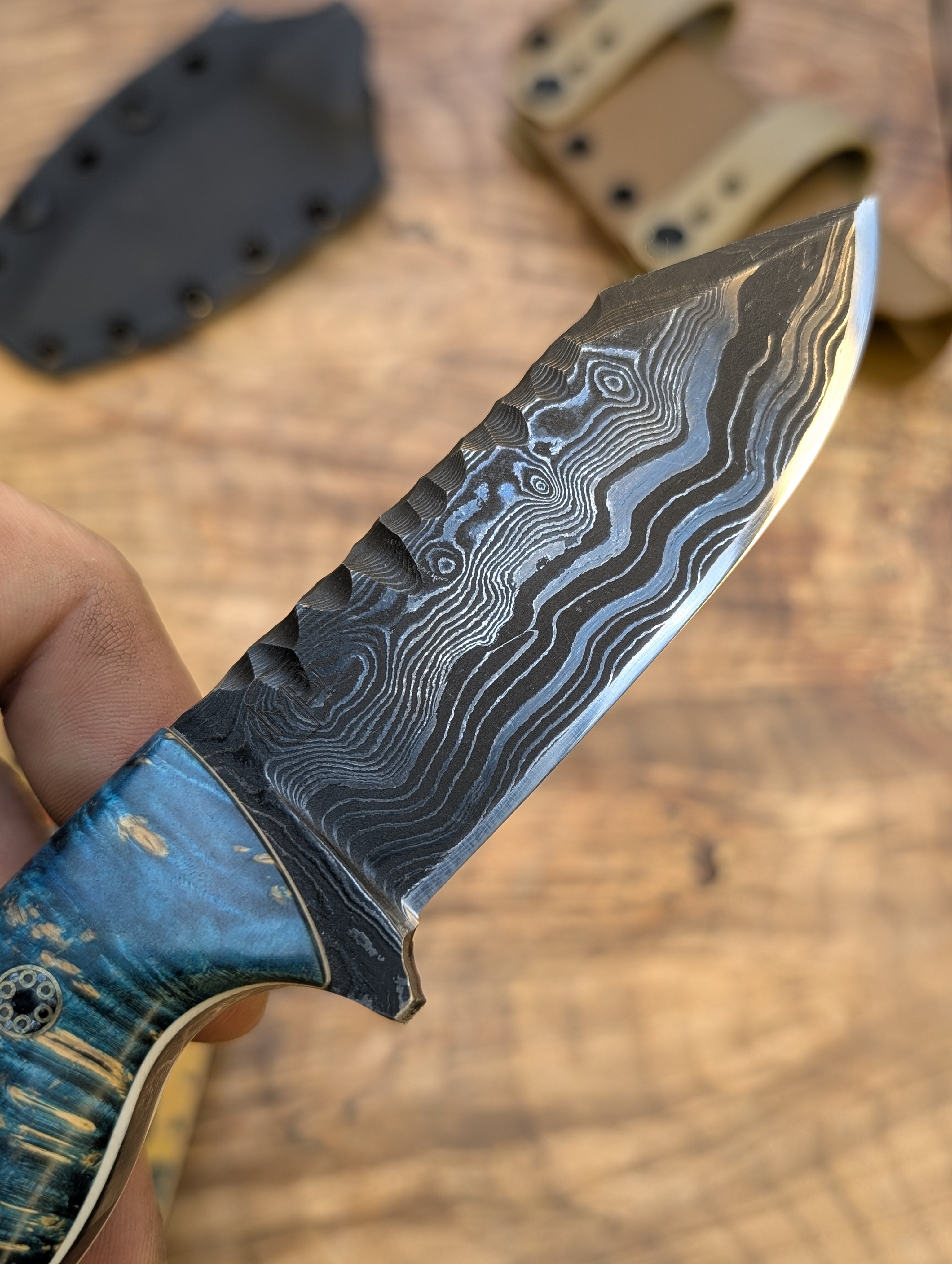 Damascus Custom EDC TUFF