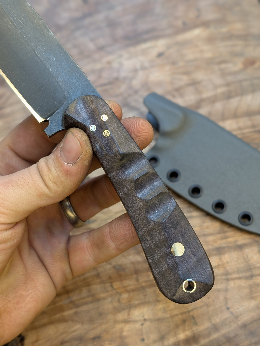 Grey Maple Triple Pin Country