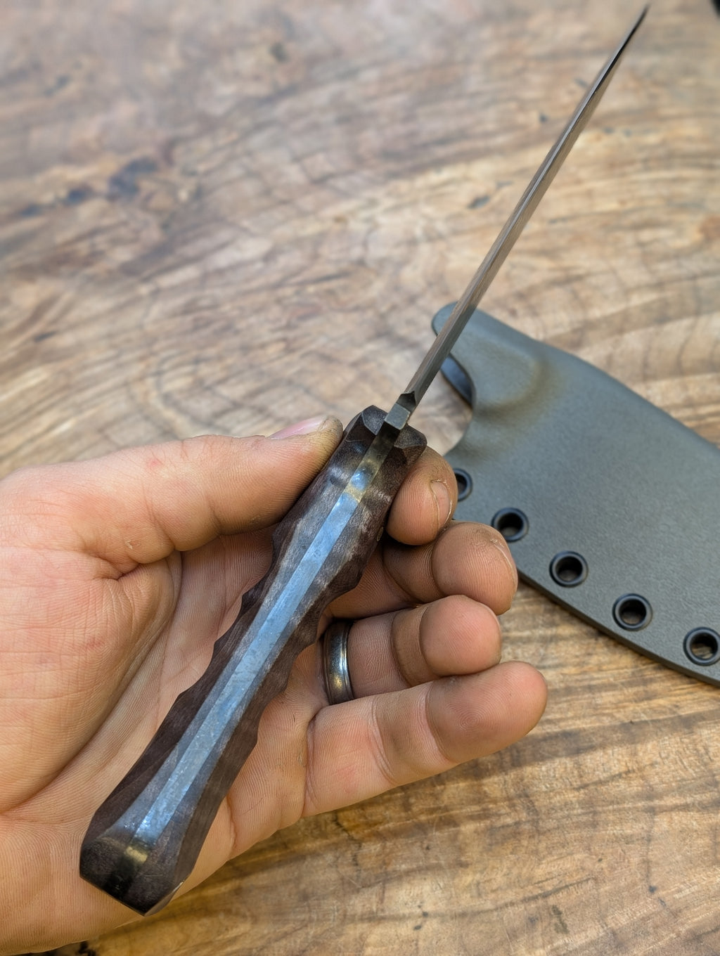 Grey Maple Triple Pin Country