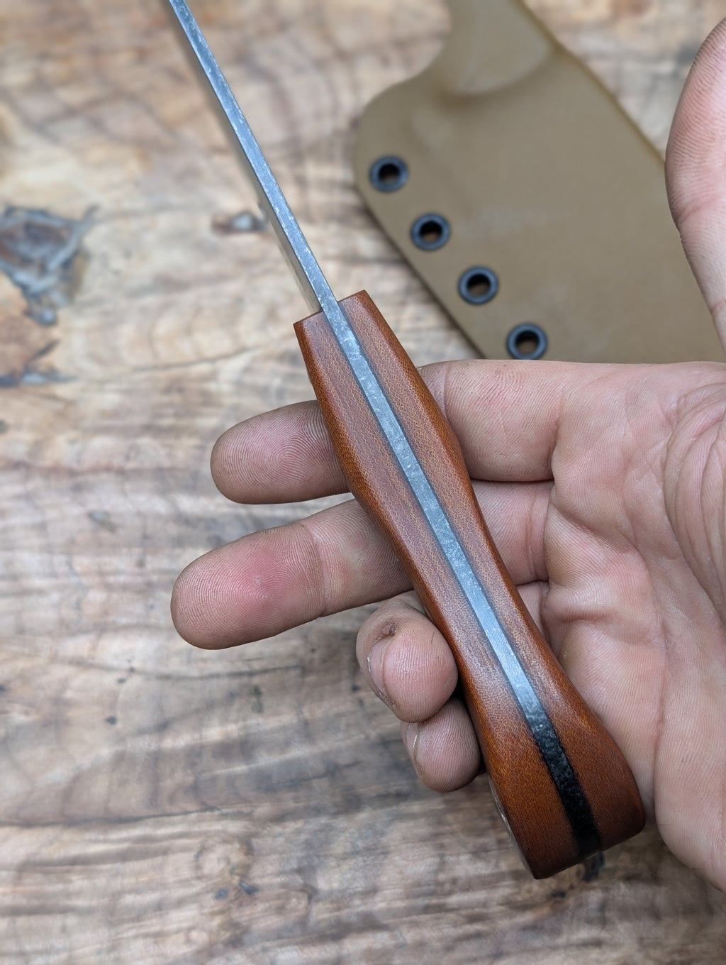 One off Micarta Fatboy