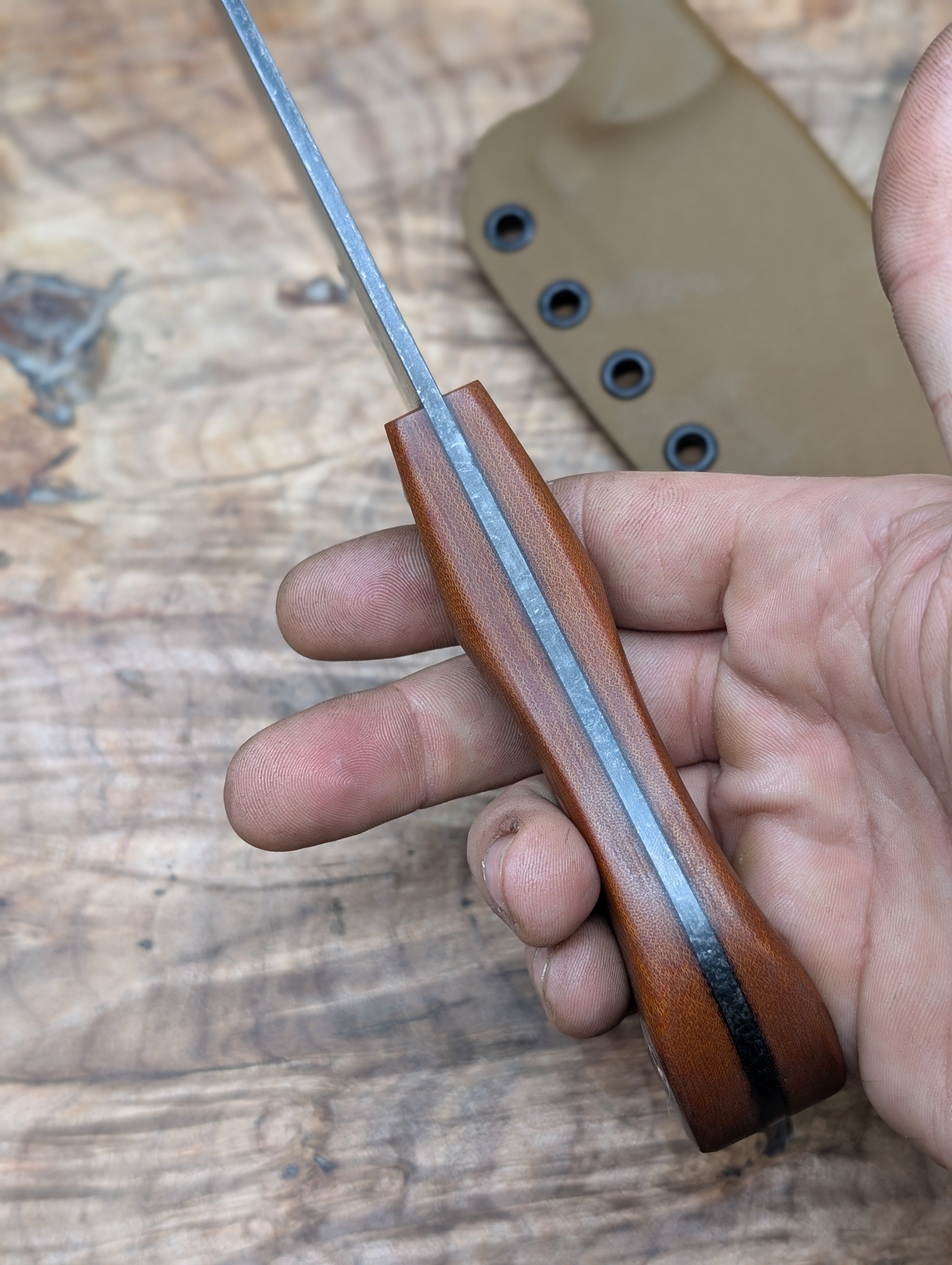 One off Micarta Fatboy