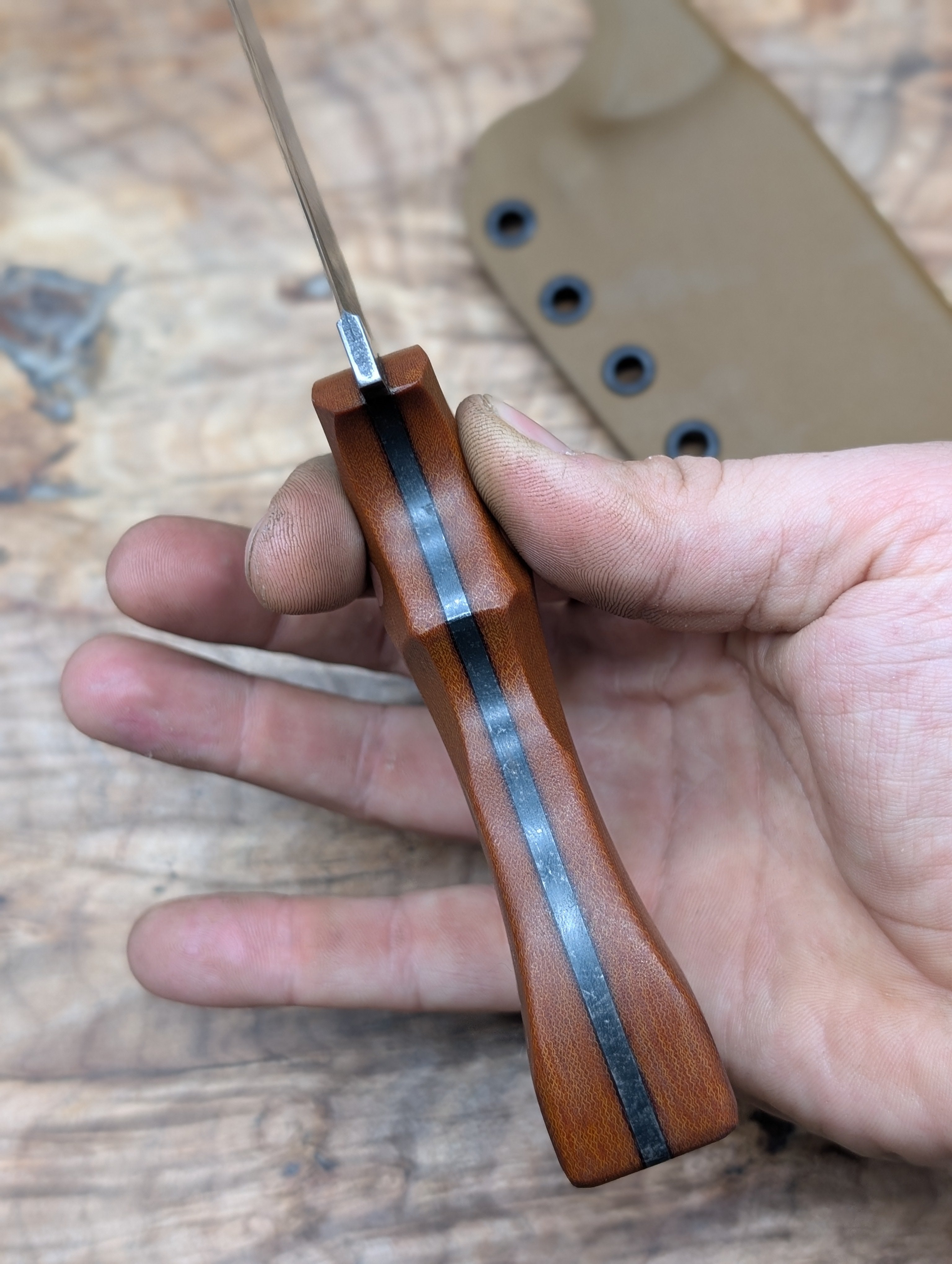One off Micarta Fatboy