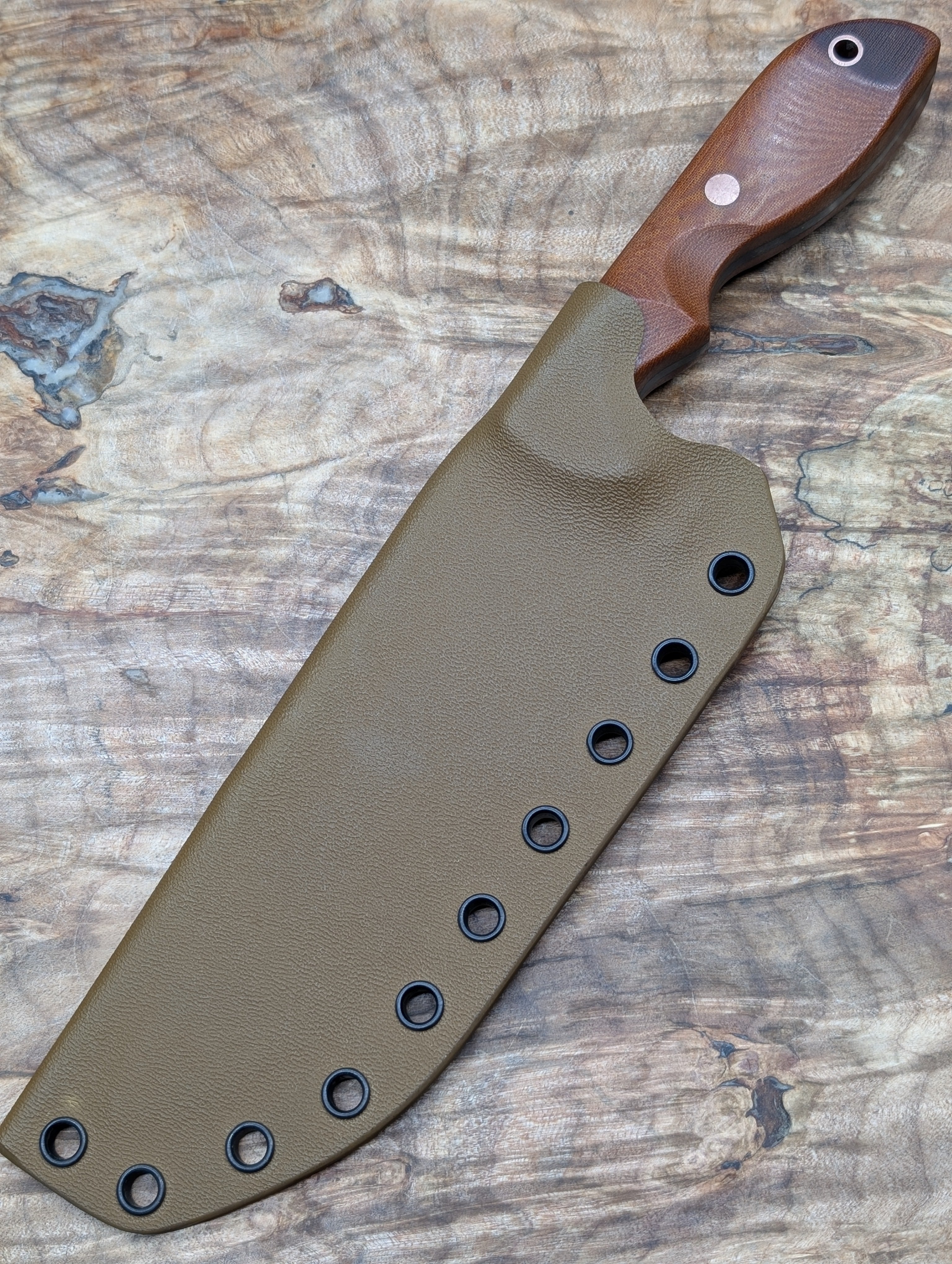 One off Micarta Fatboy
