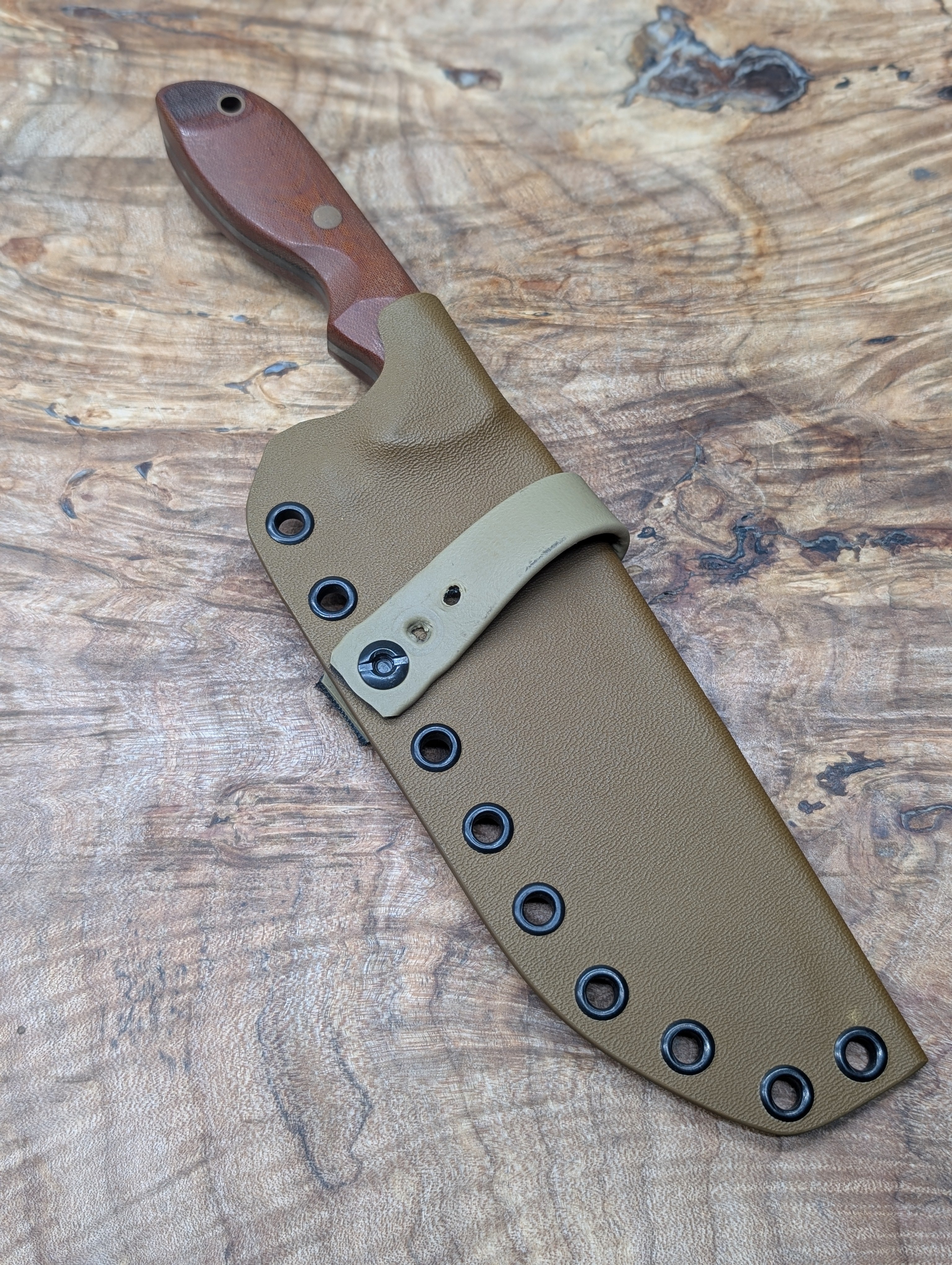 One off Micarta Fatboy