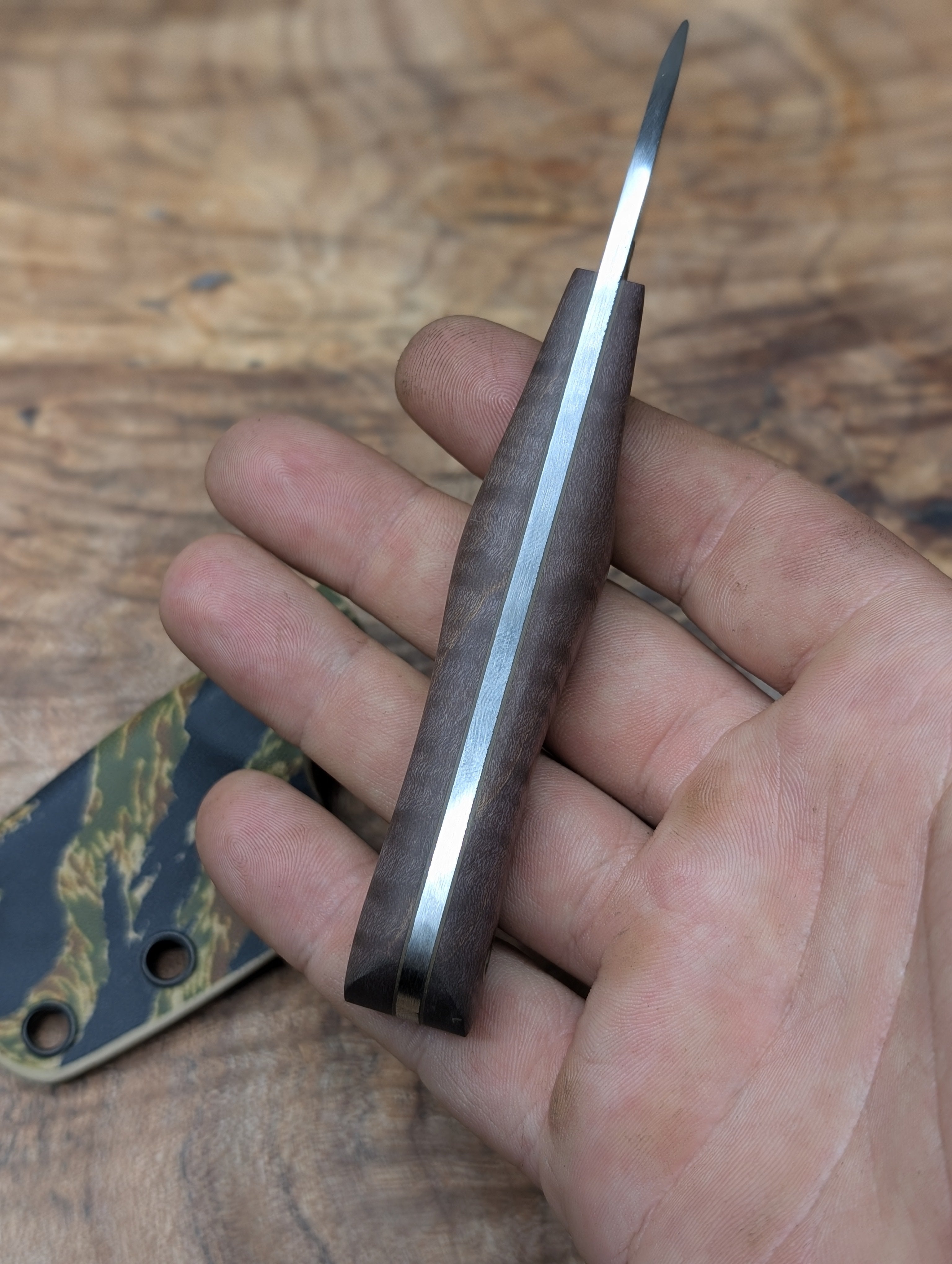 Curly Maple mini Clipper