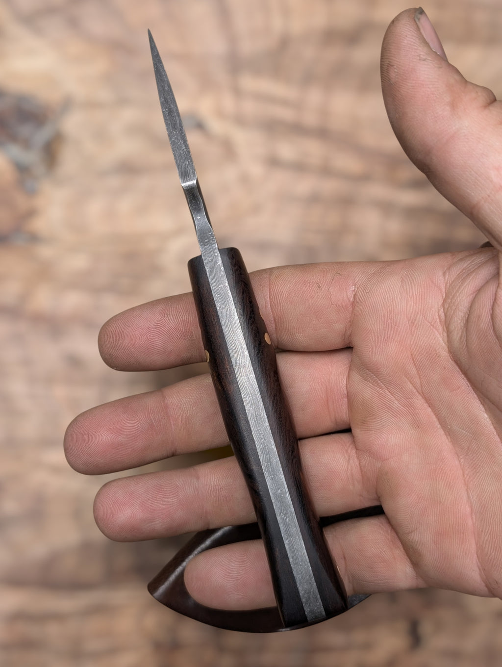 Damascus Hunter Finger