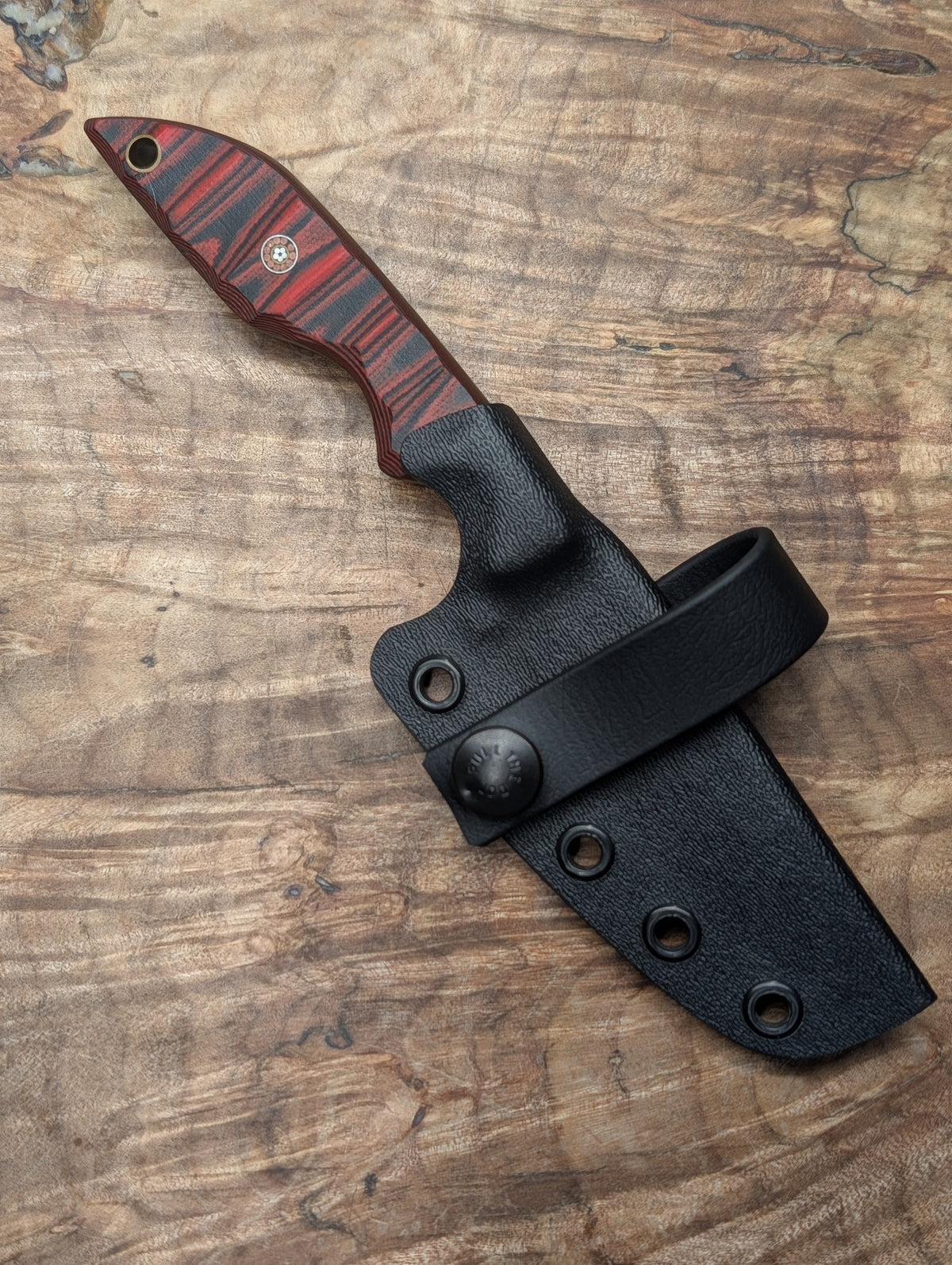 Red & Black G10 Sliver