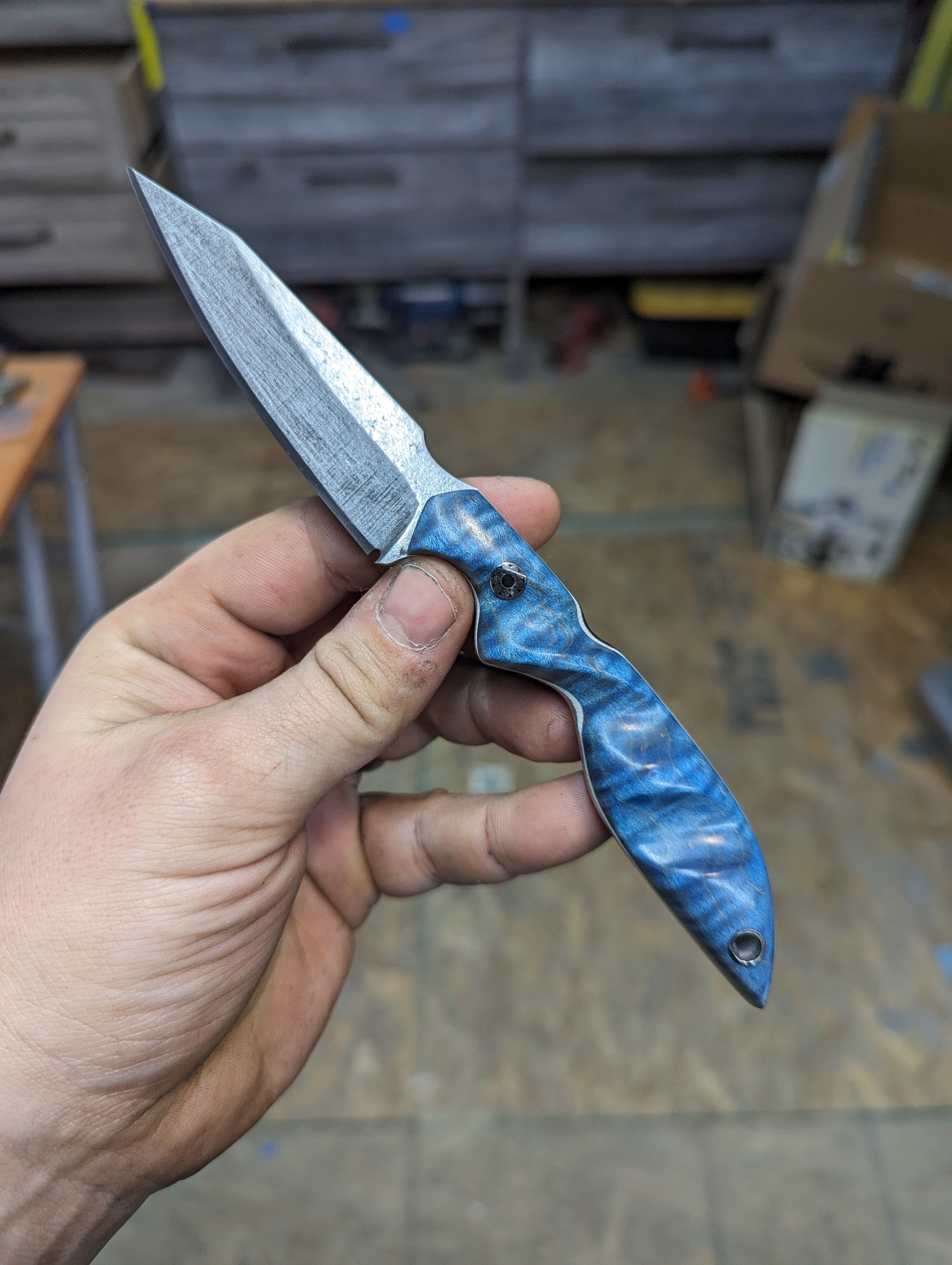 Curly maple sliver