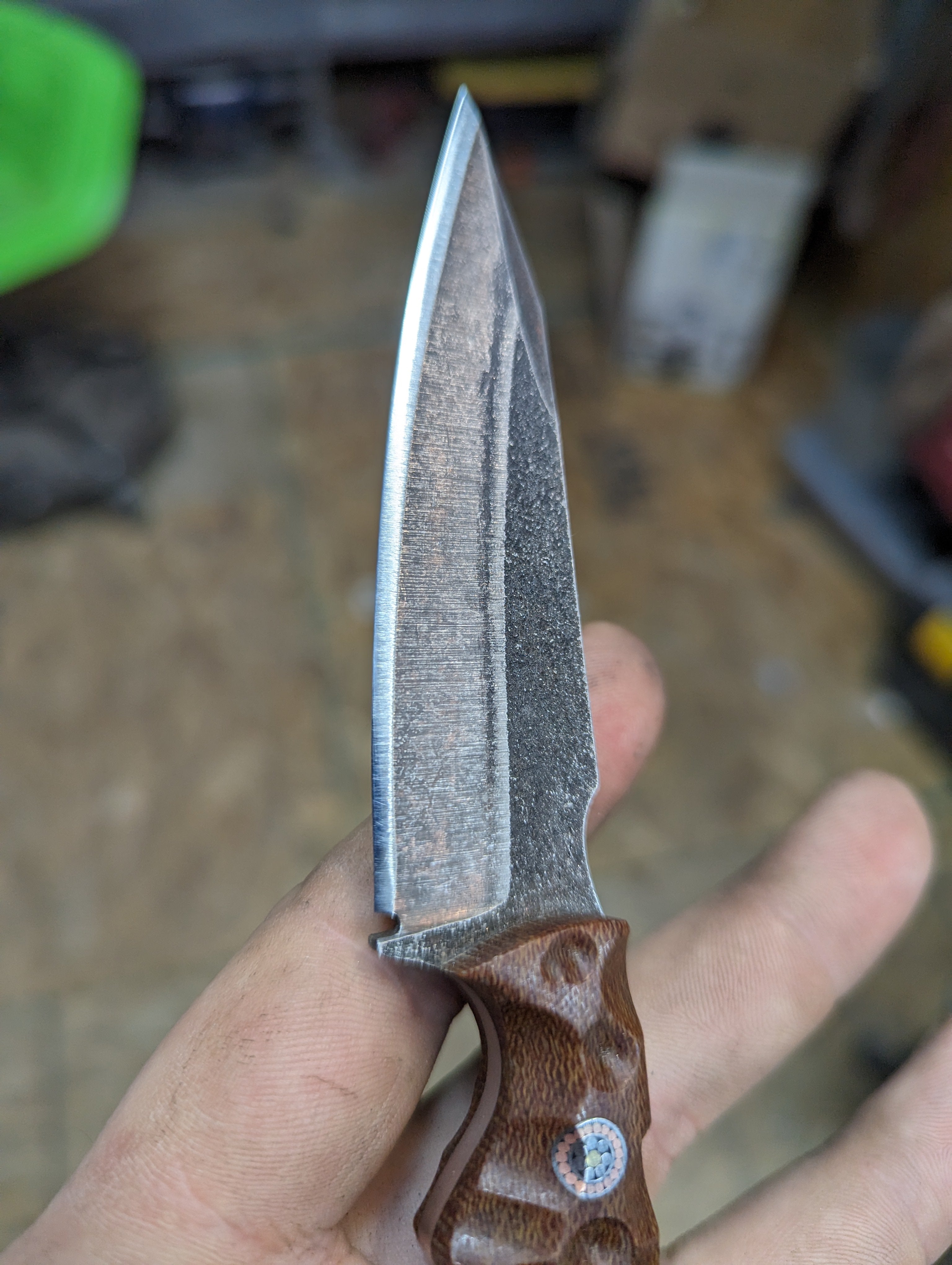 Crosscut Micarta sliver