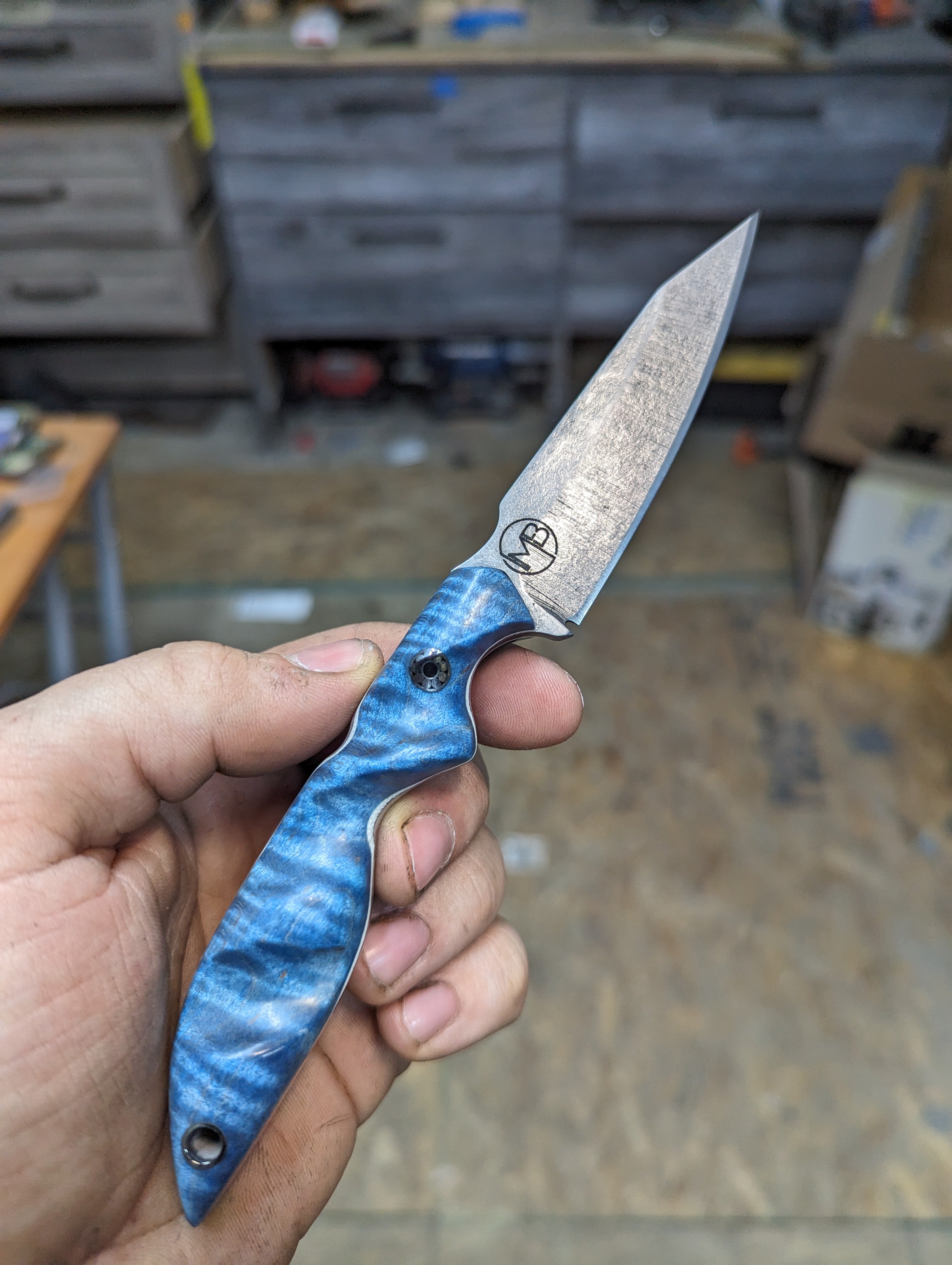 Curly maple sliver