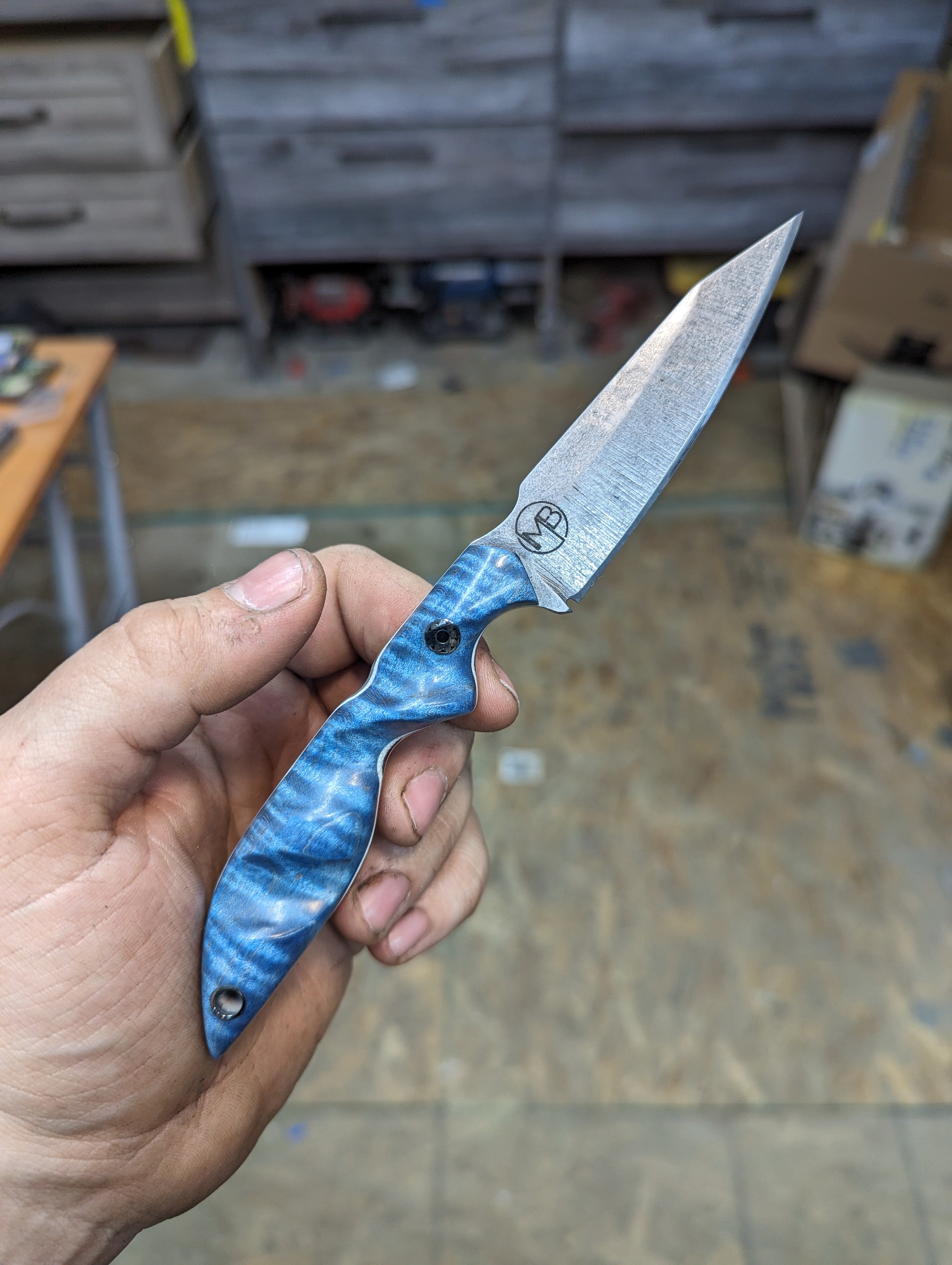 Curly maple sliver