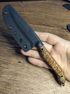 Orange curly mango Butterknife