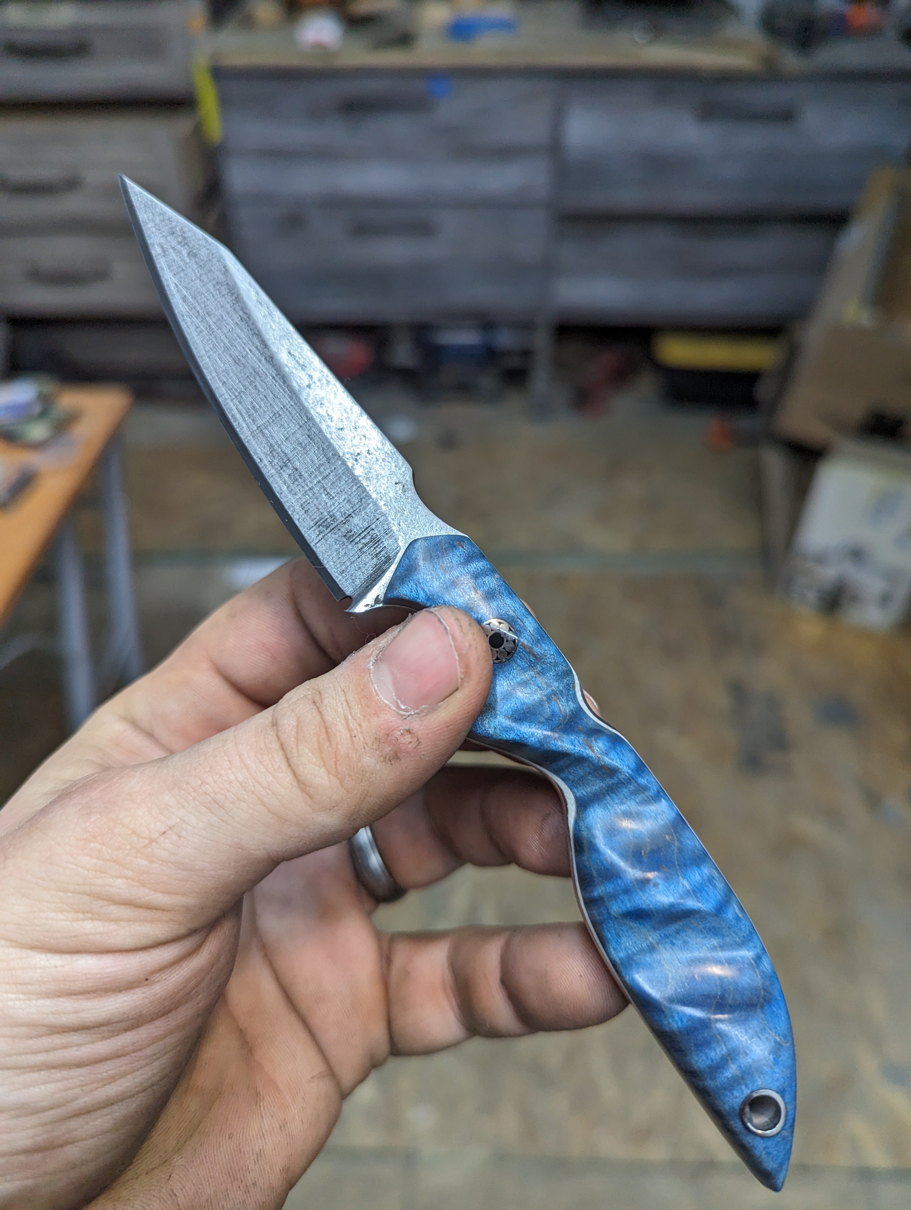 Curly maple sliver