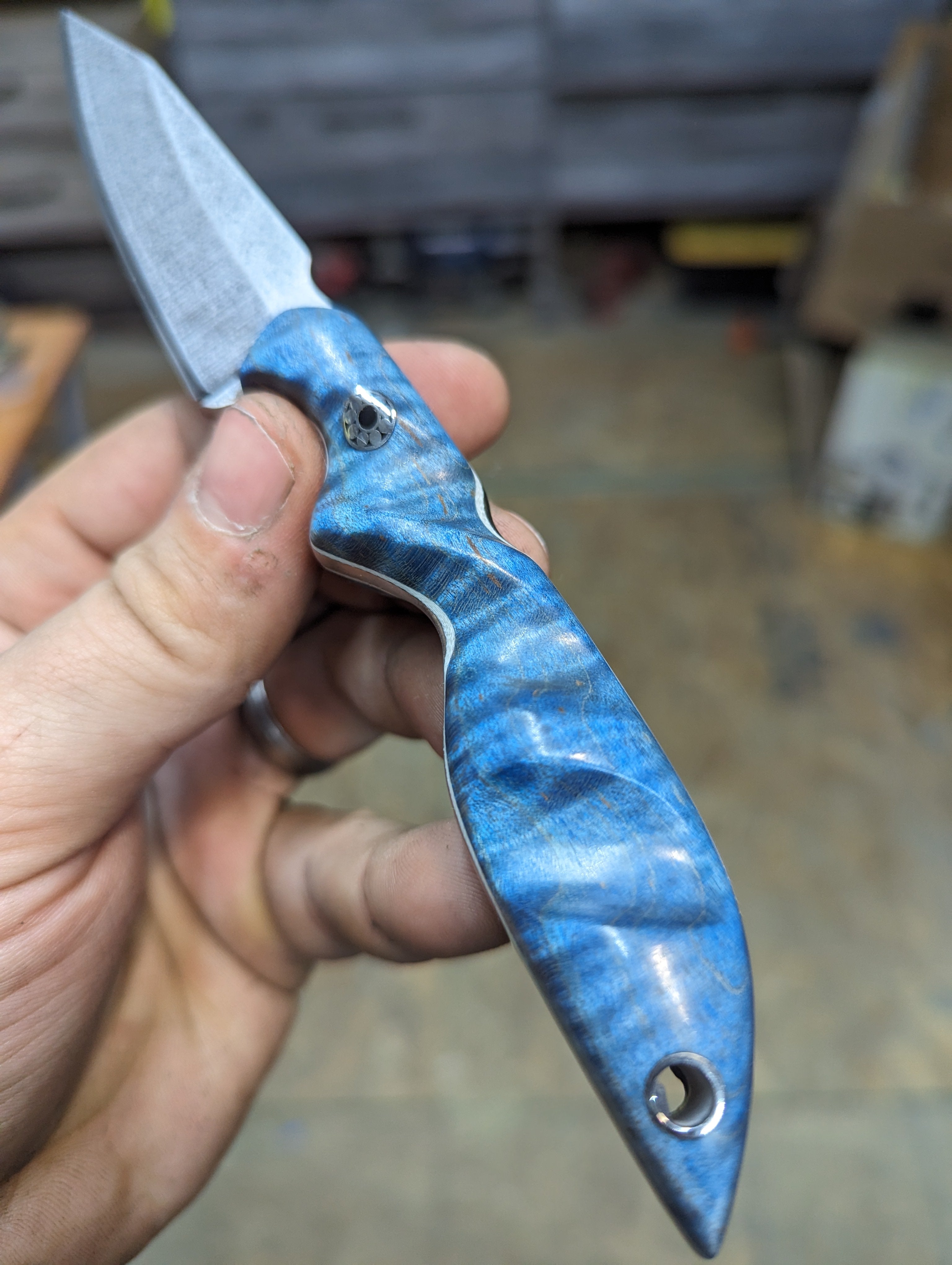 Curly maple sliver