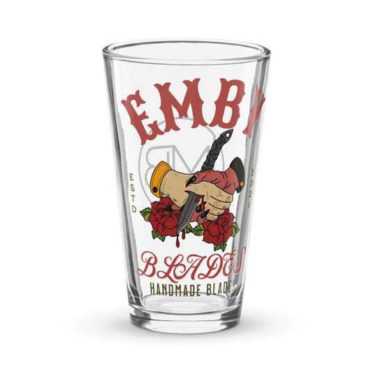 Embly Blades Legacy Pint Glass