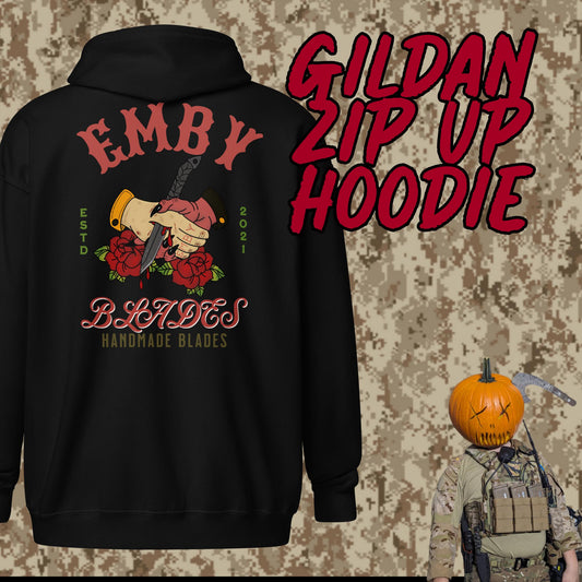 Emby Blades "Legacy" zip up Hoodie