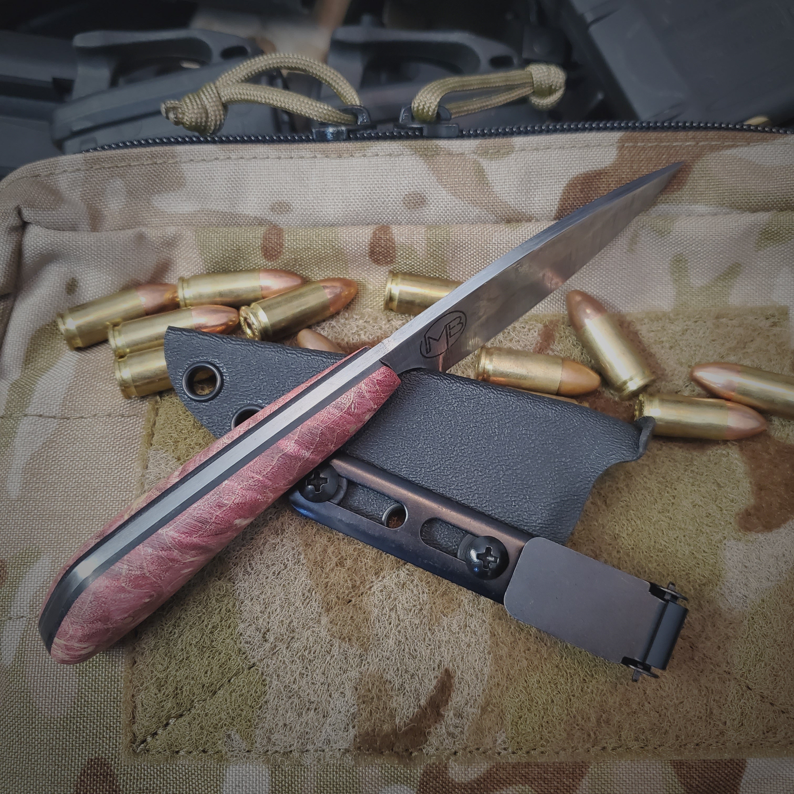 Strawberry Cheesecake Trout knife