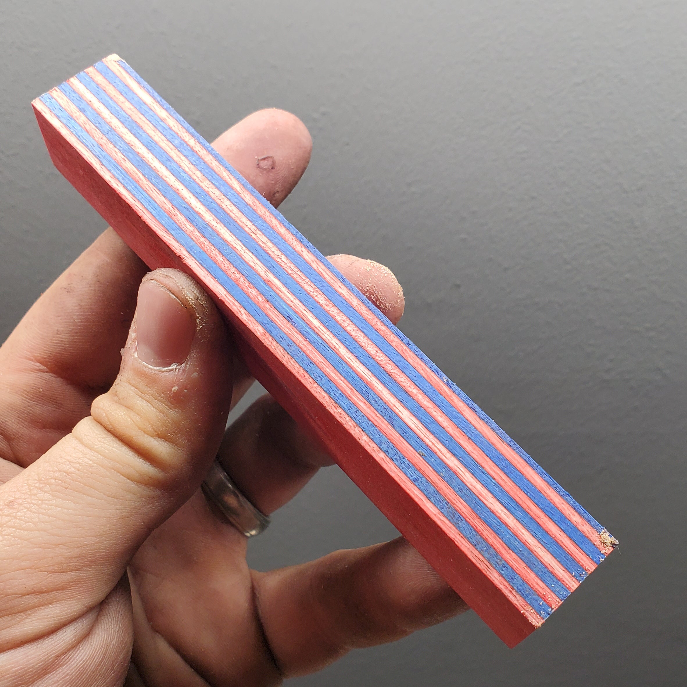 Red and Blue ply