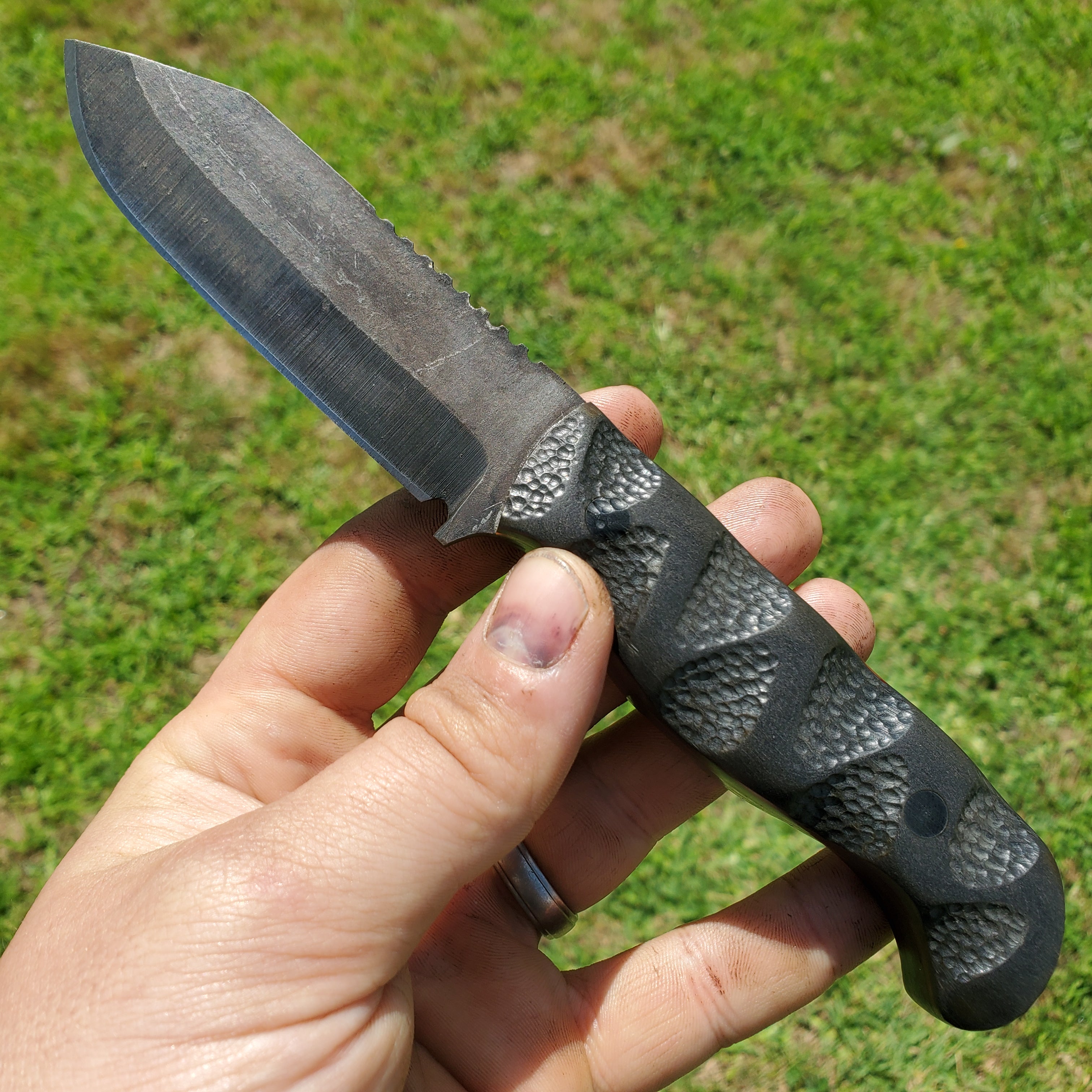 Grey Richlite EDC TUFF