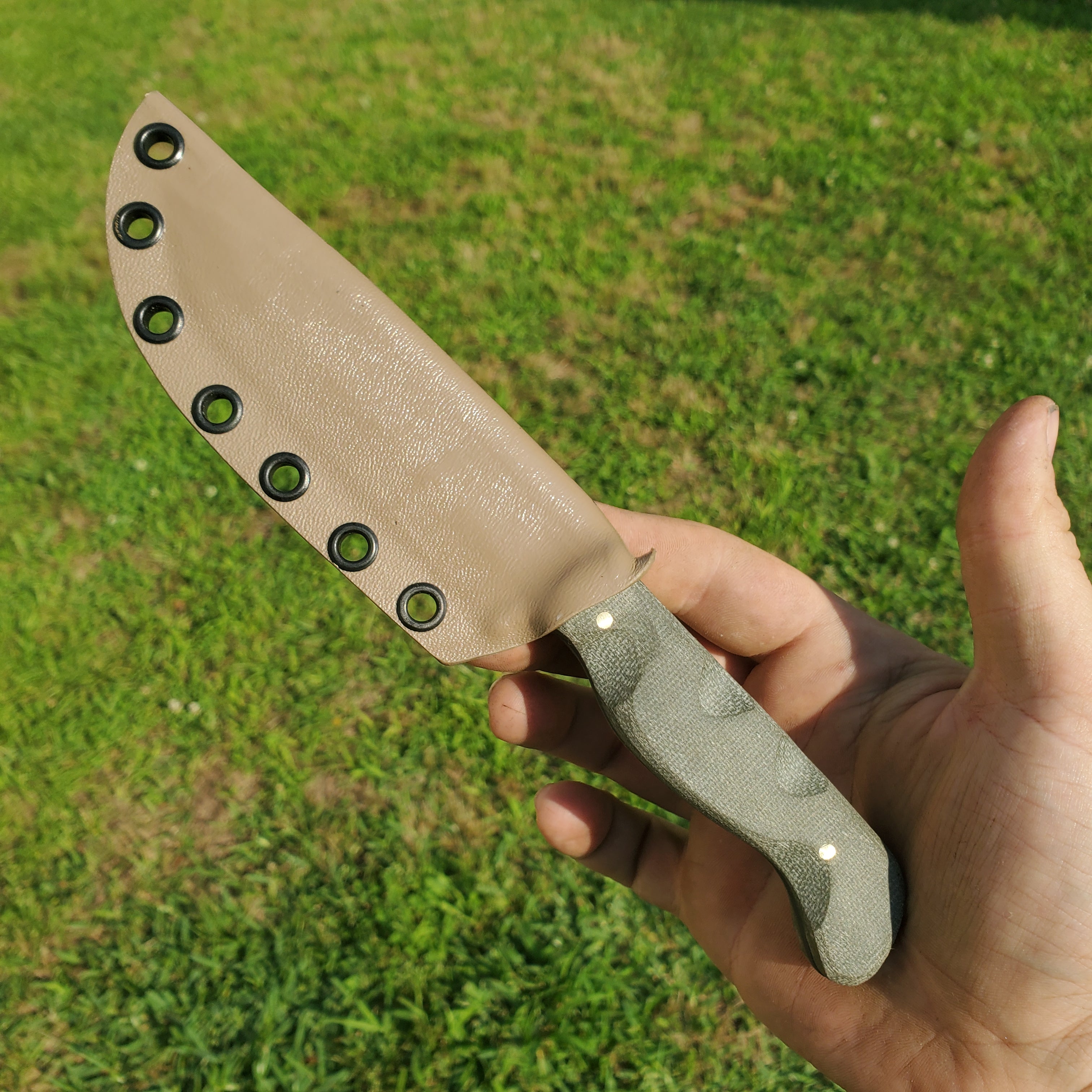 OD Green Micarta EDC Plus