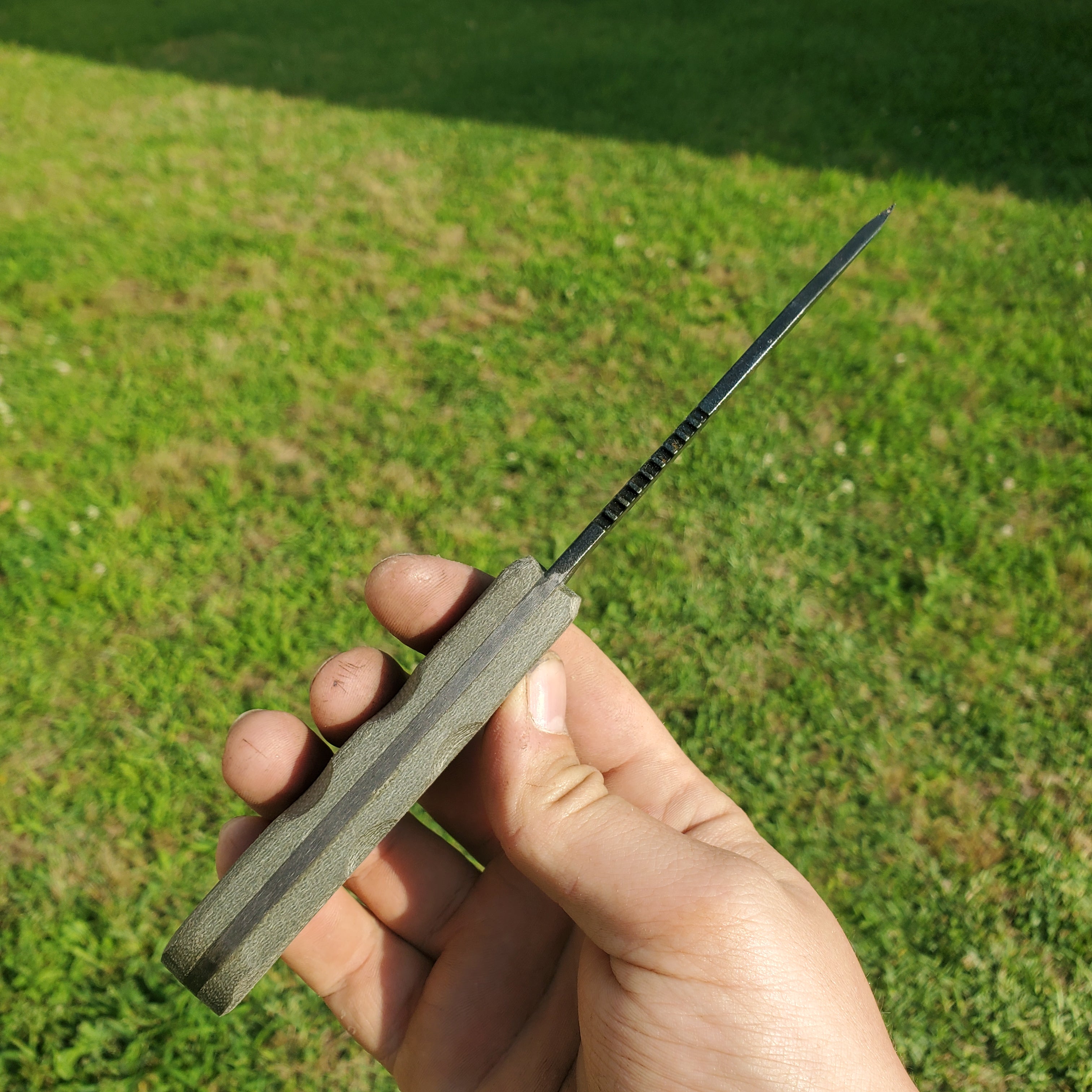 OD Green Micarta EDC Plus