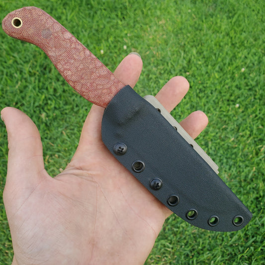 Red micarta EDC Plus