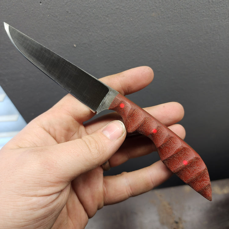 Red Micarta Sliver