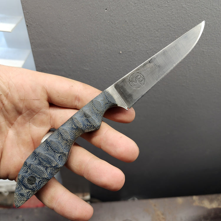 Blue Micarta Sliver