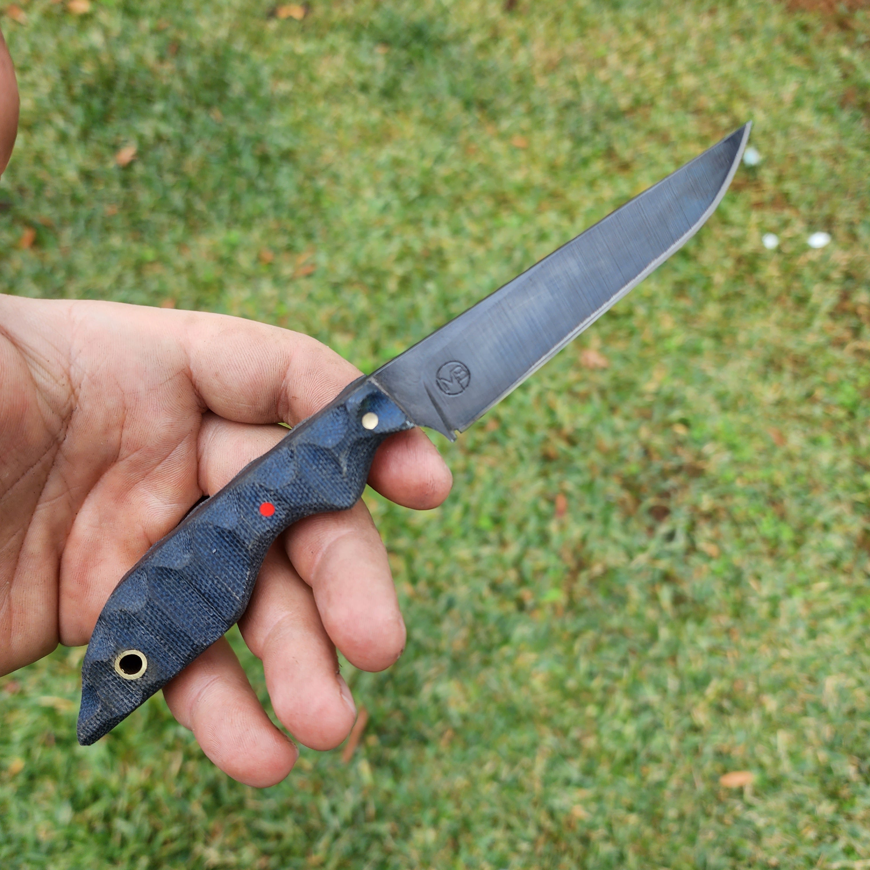 Navy Blue Micarta Sliver