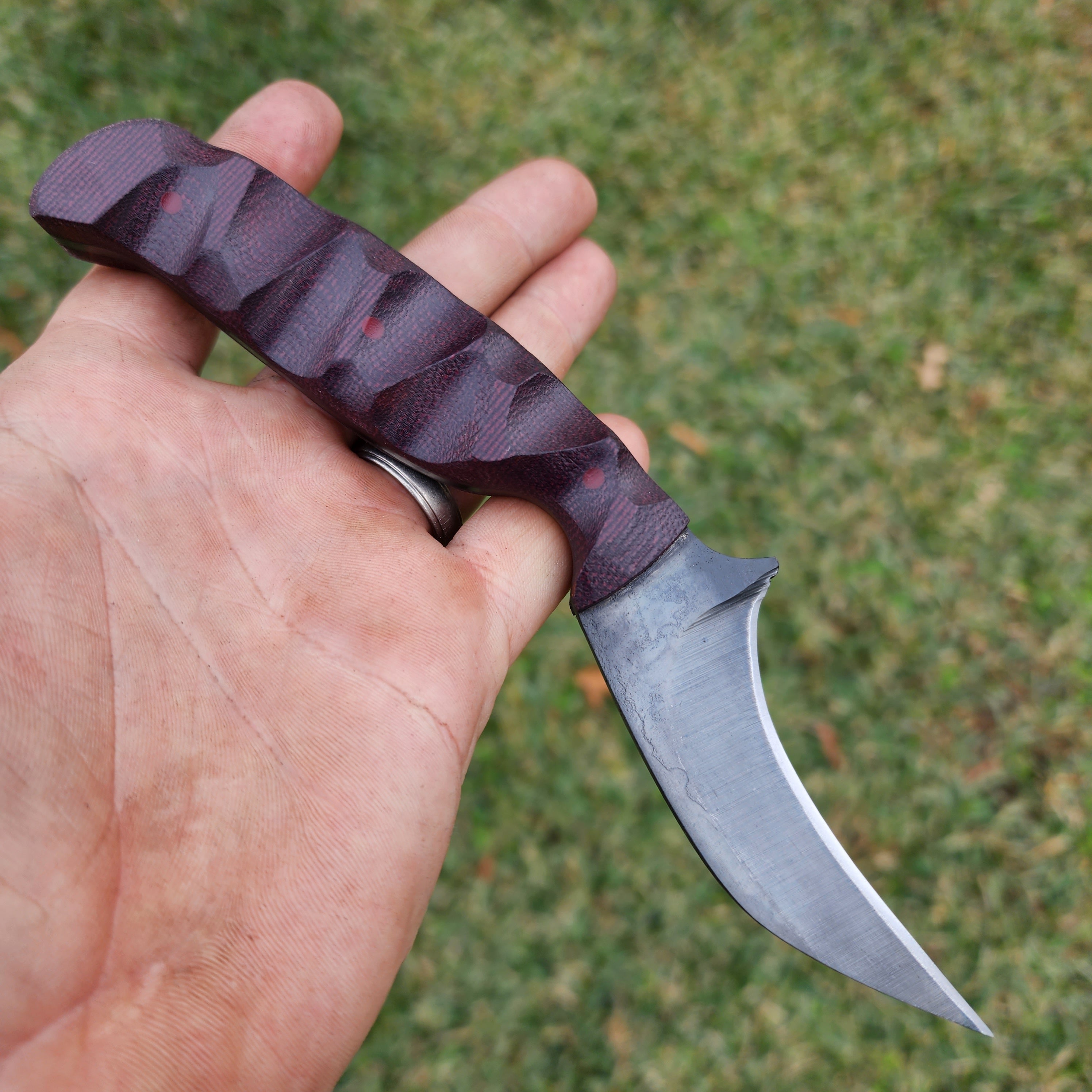 Maroon Zipper