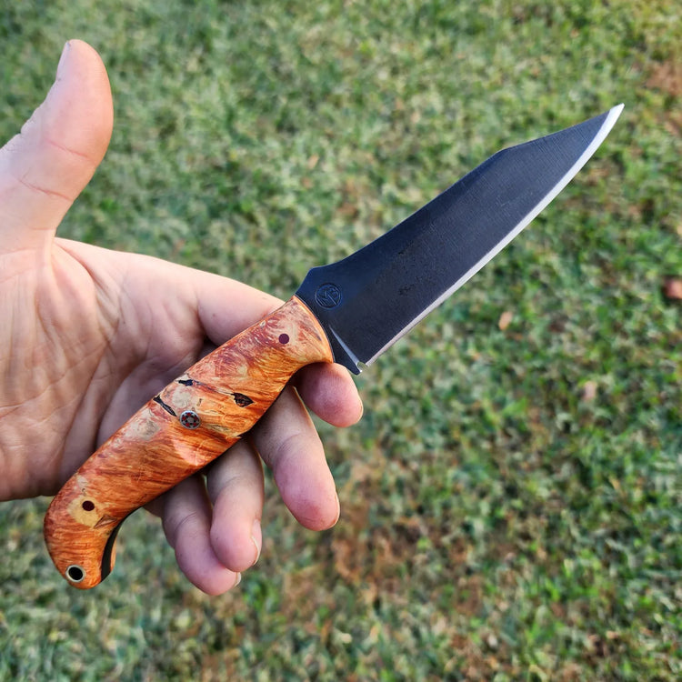 Orange Boxelder burl Punk