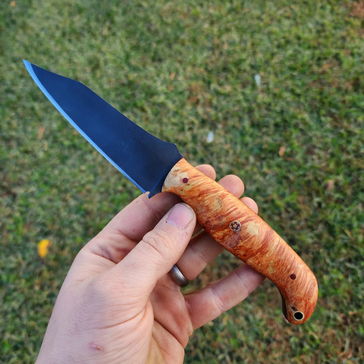 Orange Boxelder burl Punk