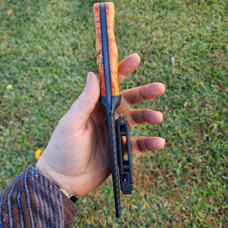 Orange Boxelder burl Punk