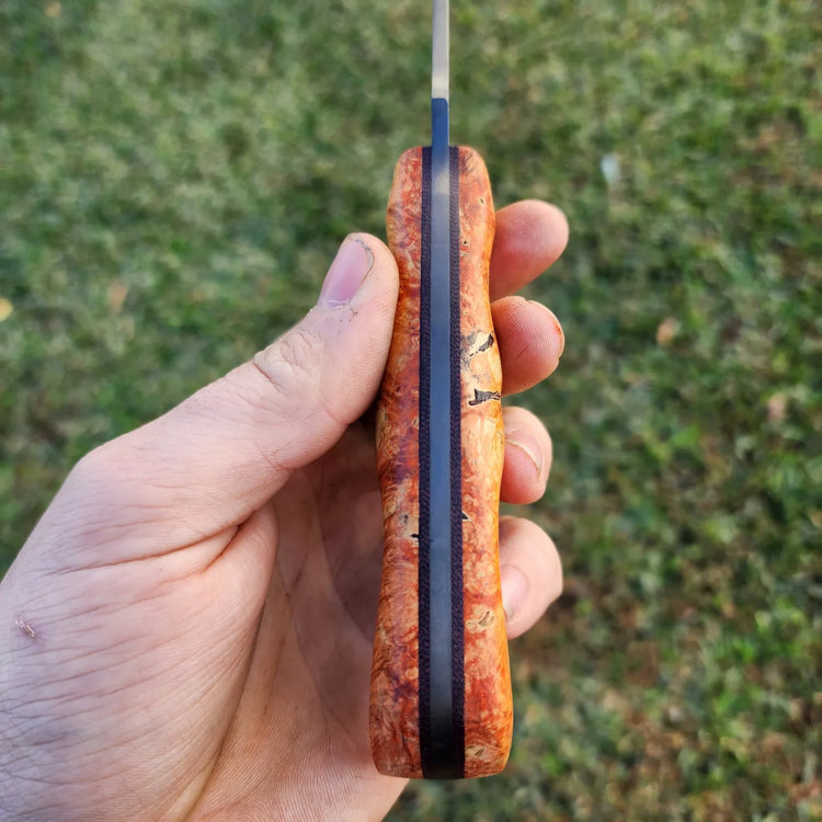 Orange Boxelder burl Punk